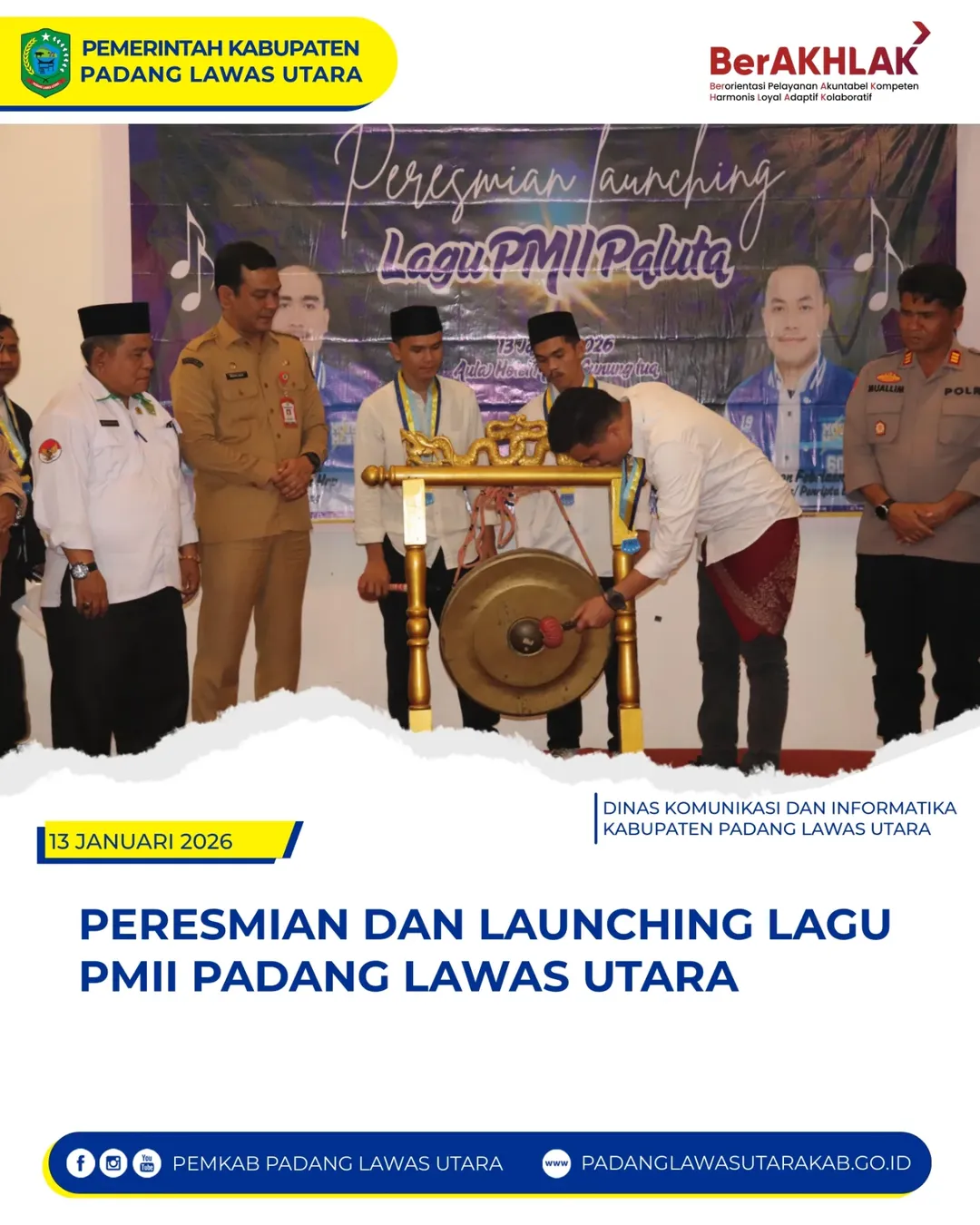 Launching Lagu PMII Paluta 