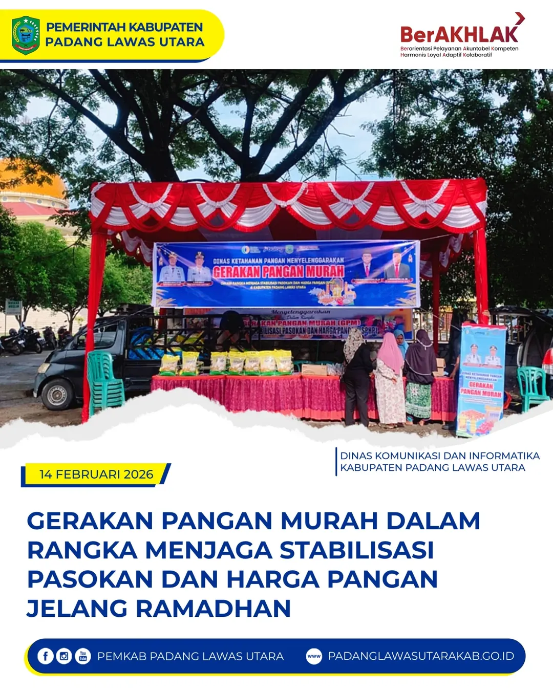 Gerakan Pangan Murah (GPM) Jelang Bulan Suci Ramadhan