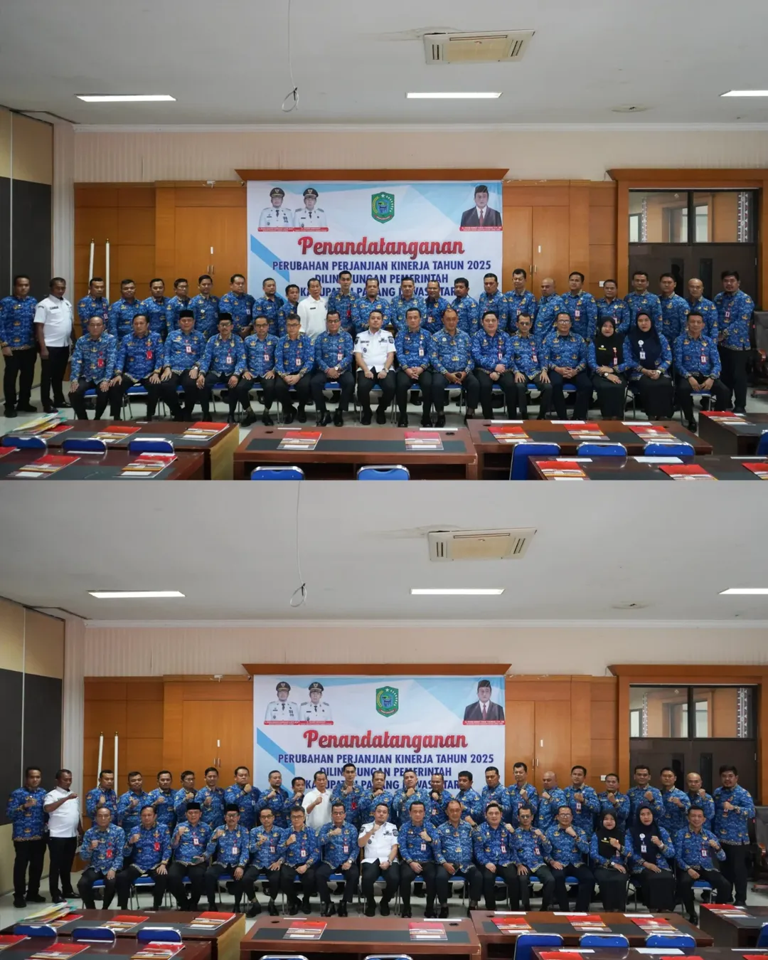Pelaksanaan Penandatanganan Perubahan Perjanjian Kinerja Tahun 2025