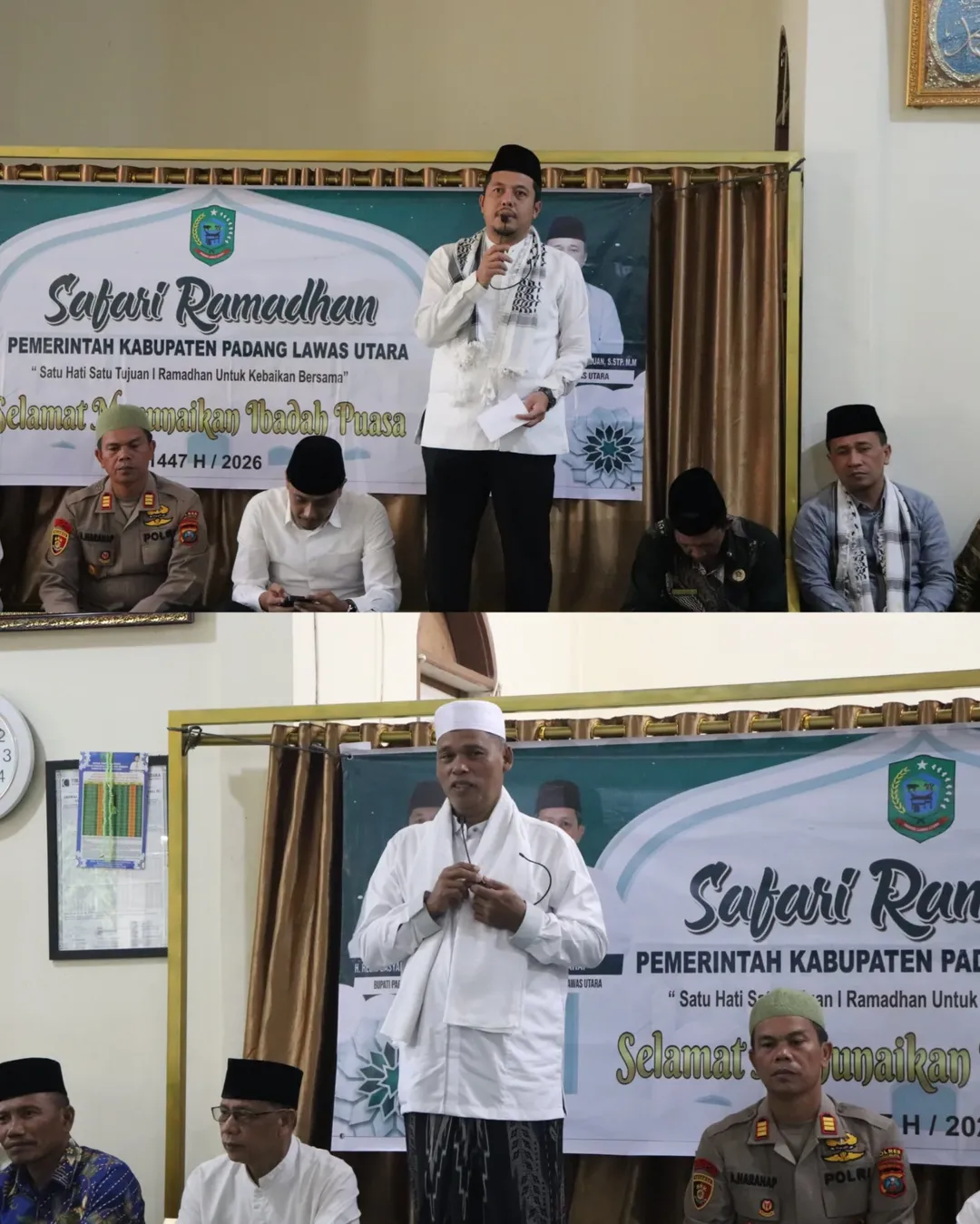 Safari Ramadan di Masjid Al-Ansor, Desa Purba Sinomba Kecamatan Padang Bolak
