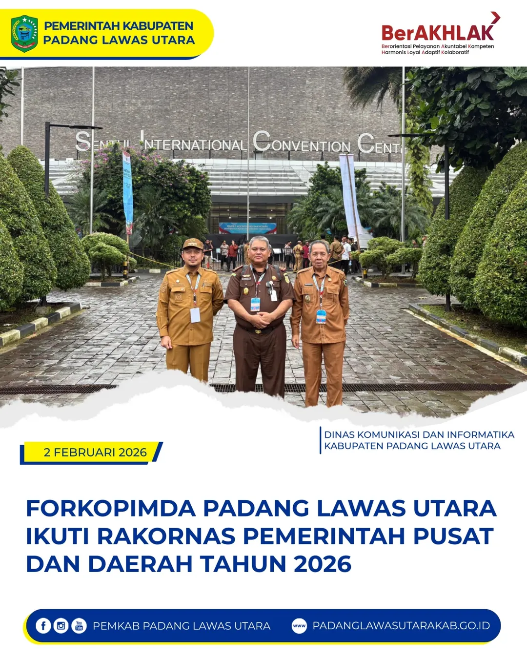 Rapat Koordinasi Nasional (Rakornas) Pemerintah Pusat dan Daerah Tahun 2026