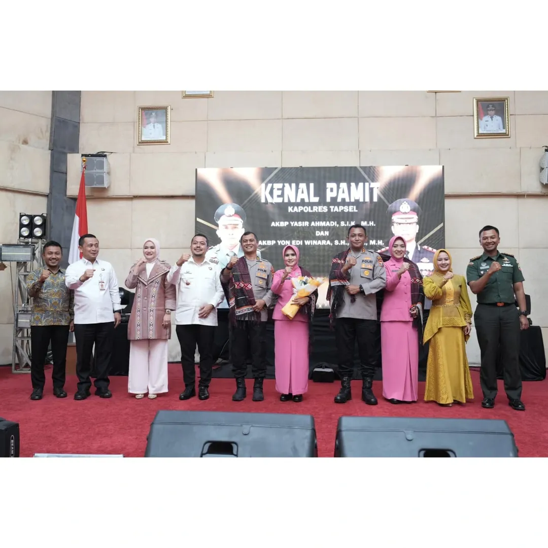 Kenal Pamit Kapolres Tapanuli Selatan