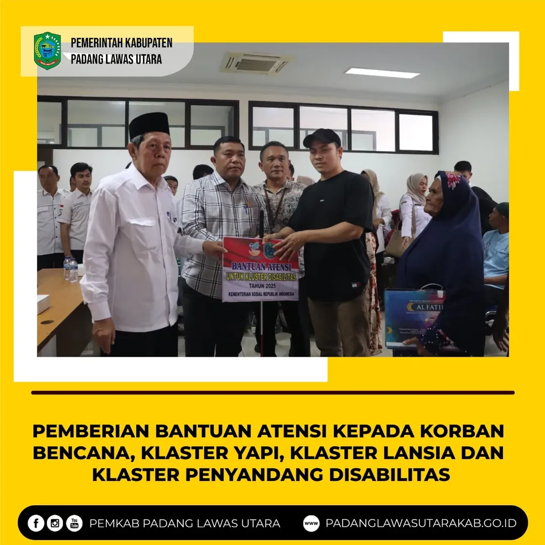 Pemberian Bantuan Asistensi Rehabilitasi Sosial (ATENSI)