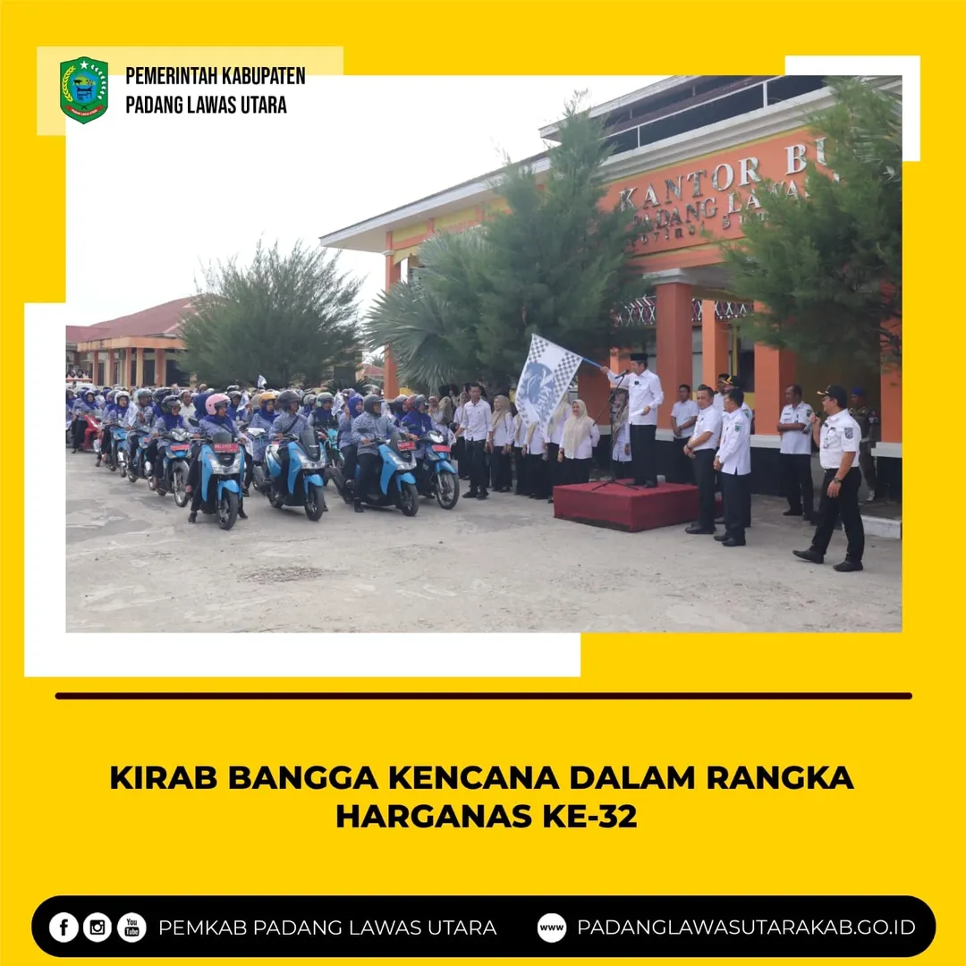 Kirab Bangga Kencana Memperingati Hari Keluarga Nasional (Harganas) ke-32