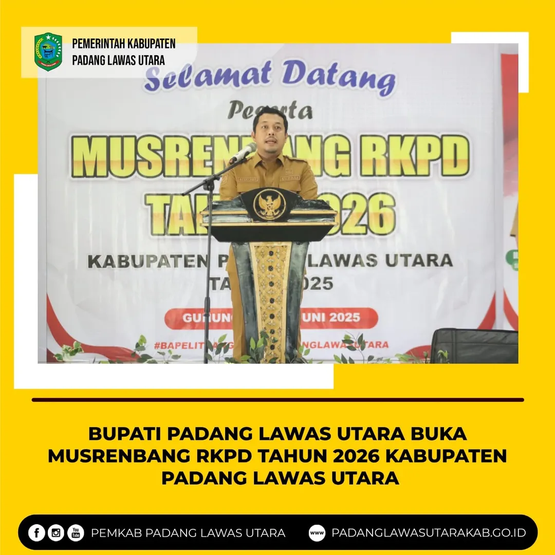 Musrenbang RKPD Kabupaten Padang Lawas Utara Tahun 2026