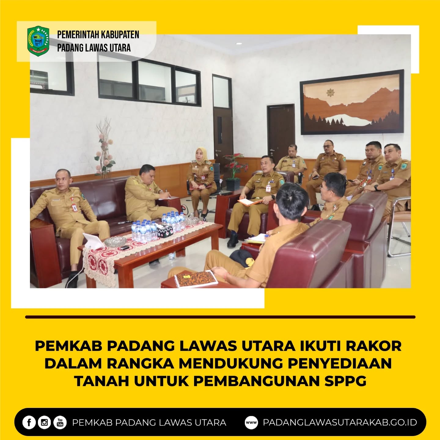 Zoom Meeting dalam rangka mendukung penyediaan tanah untuk pembangunan Satuan Pelayanan Pemenuhan Gizi (SPPG)