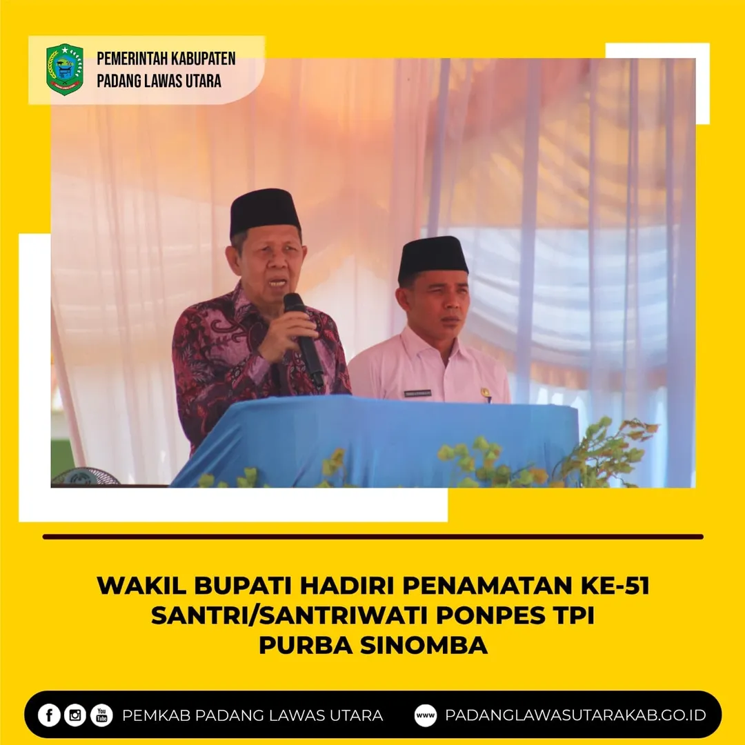  Penamatan Santri/Santriwati Pondok Pesantren (Ponpes) TPI Purba Sinomba Tahun Ajaran 2024/2025