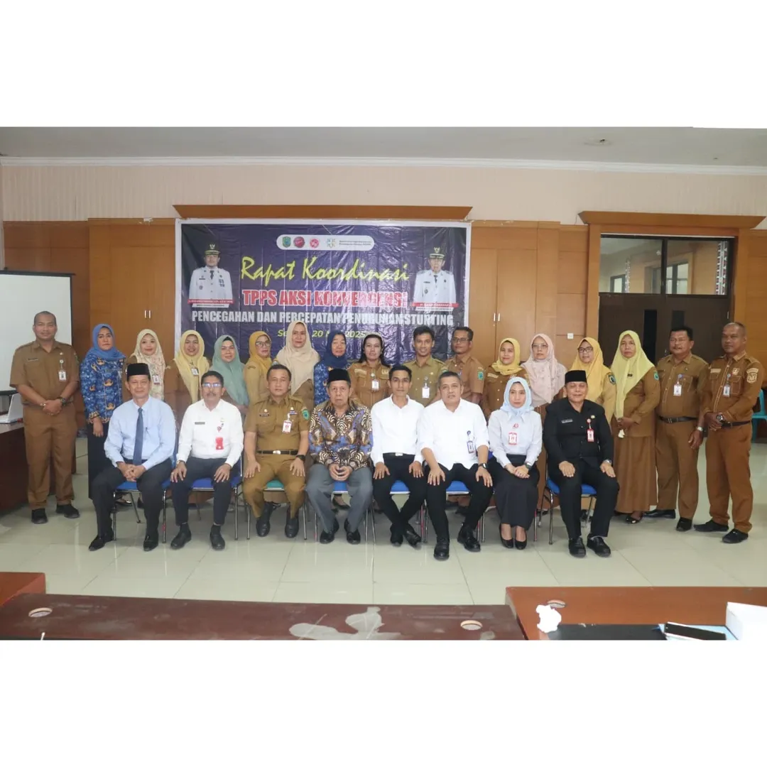 Rapat Koordinasi Tim Percepatan Penurunan Stunting (TPPS) Aksi Konvergensi