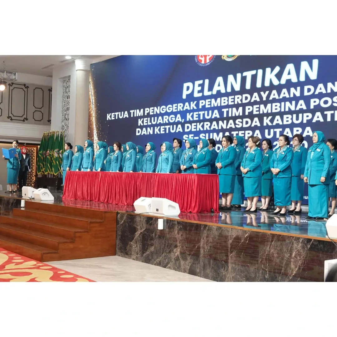 Pelantikan Ketua Tim TP PKK Kabupaten Padang Lawas Utara