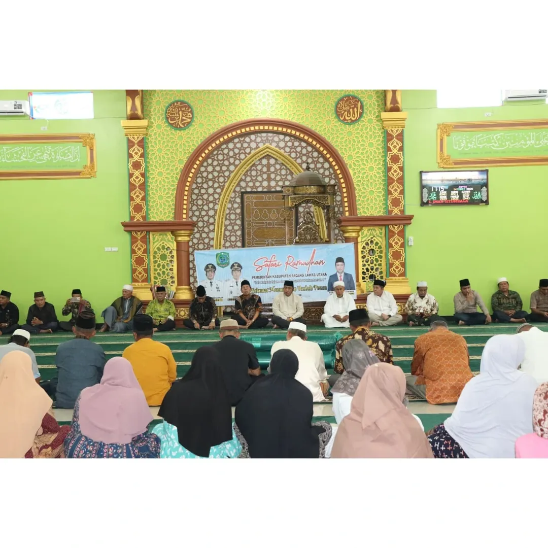 Rangkaian Safari Ramadan 1446 H di Kecamatan Halongonan Timur