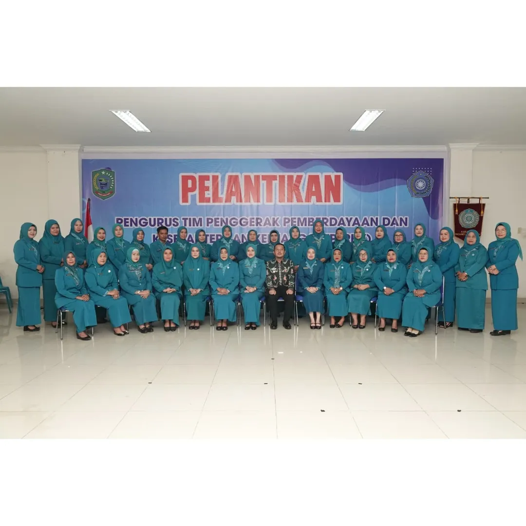 Pengukuhan Tim TP PKK Kabupaten Padang Lawas Utara