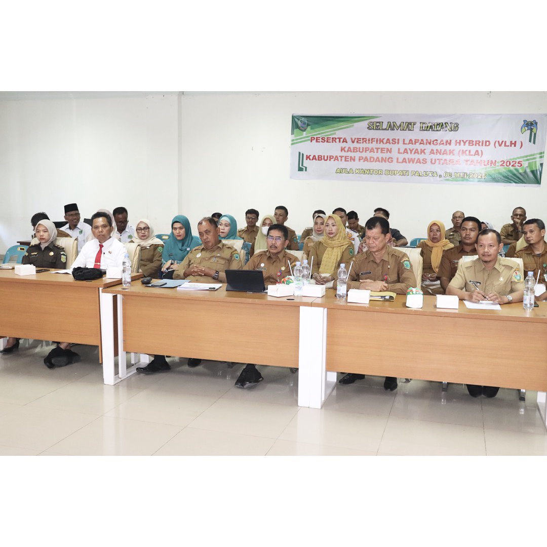 Verifikasi Lapangan Hybrid (VLH) Kabupaten Layak Anak (KLA) Kabupaten Padang Lawas Utara Tahun 2025