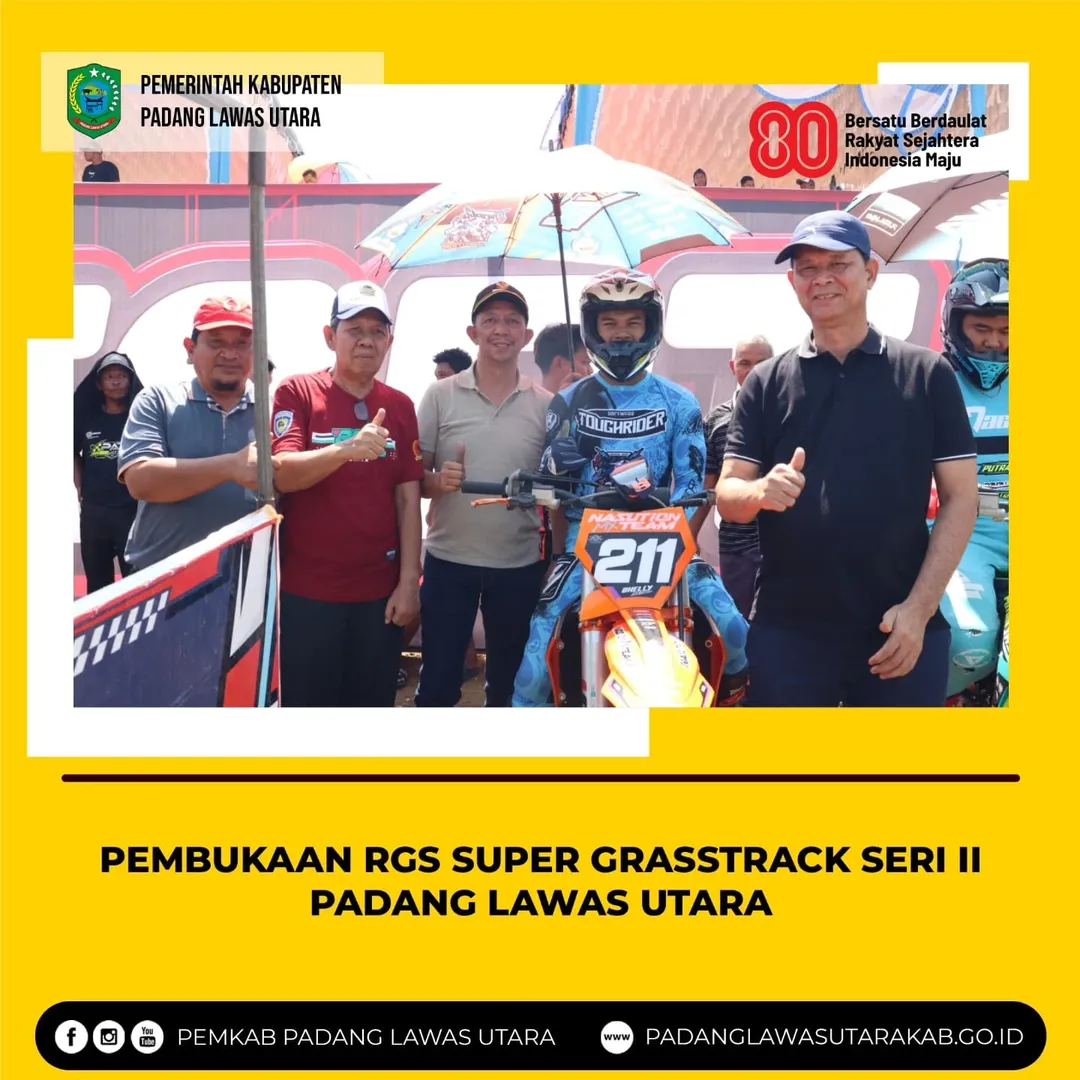 Pembukaan RGS Super Grasstrack Seri II Tahun 2025
