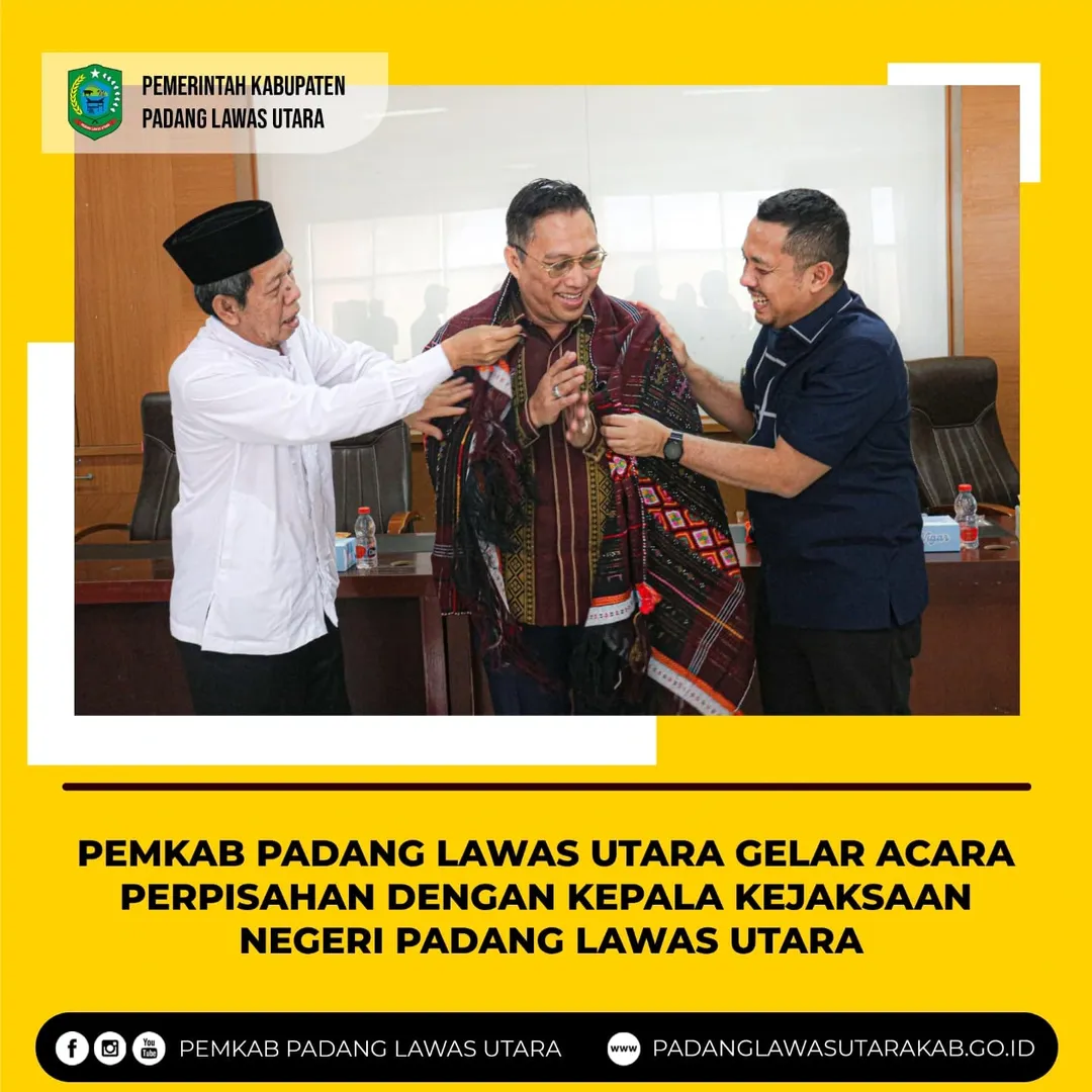 Perpisahan Kepala Kejaksaan Negeri Padang Lawas Utara