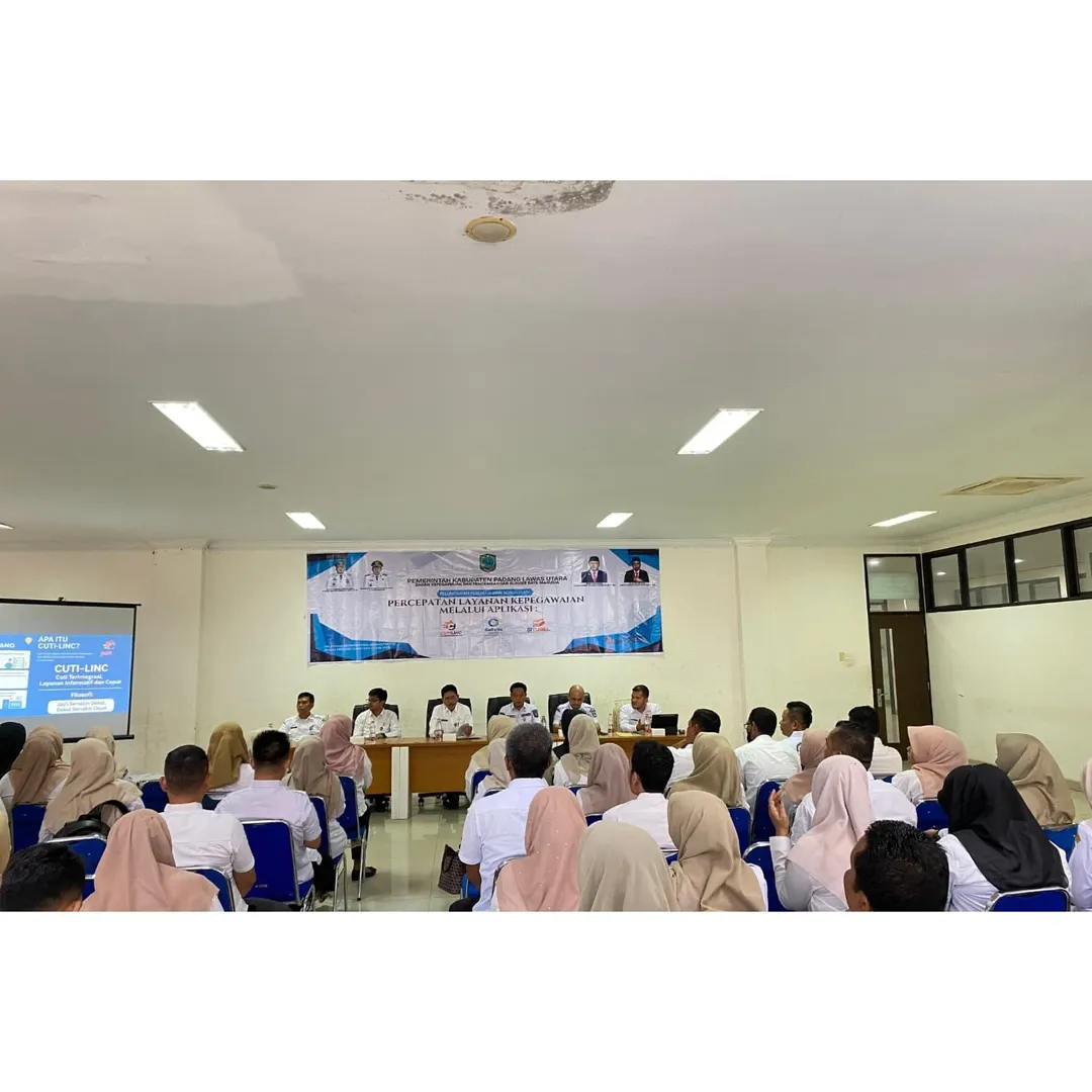 Peluncuran Perdana dan Sosialisasi Percepatan Layanan Kepegawaian melalui Aplikasi CUTI-LINC, GABENA ONLINE, dan SITUBEL