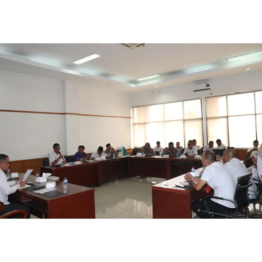  Rapat Persiapan Pemulangan Jama'ah Haji Kabupaten Paluta Tahun 2025/1447 H 