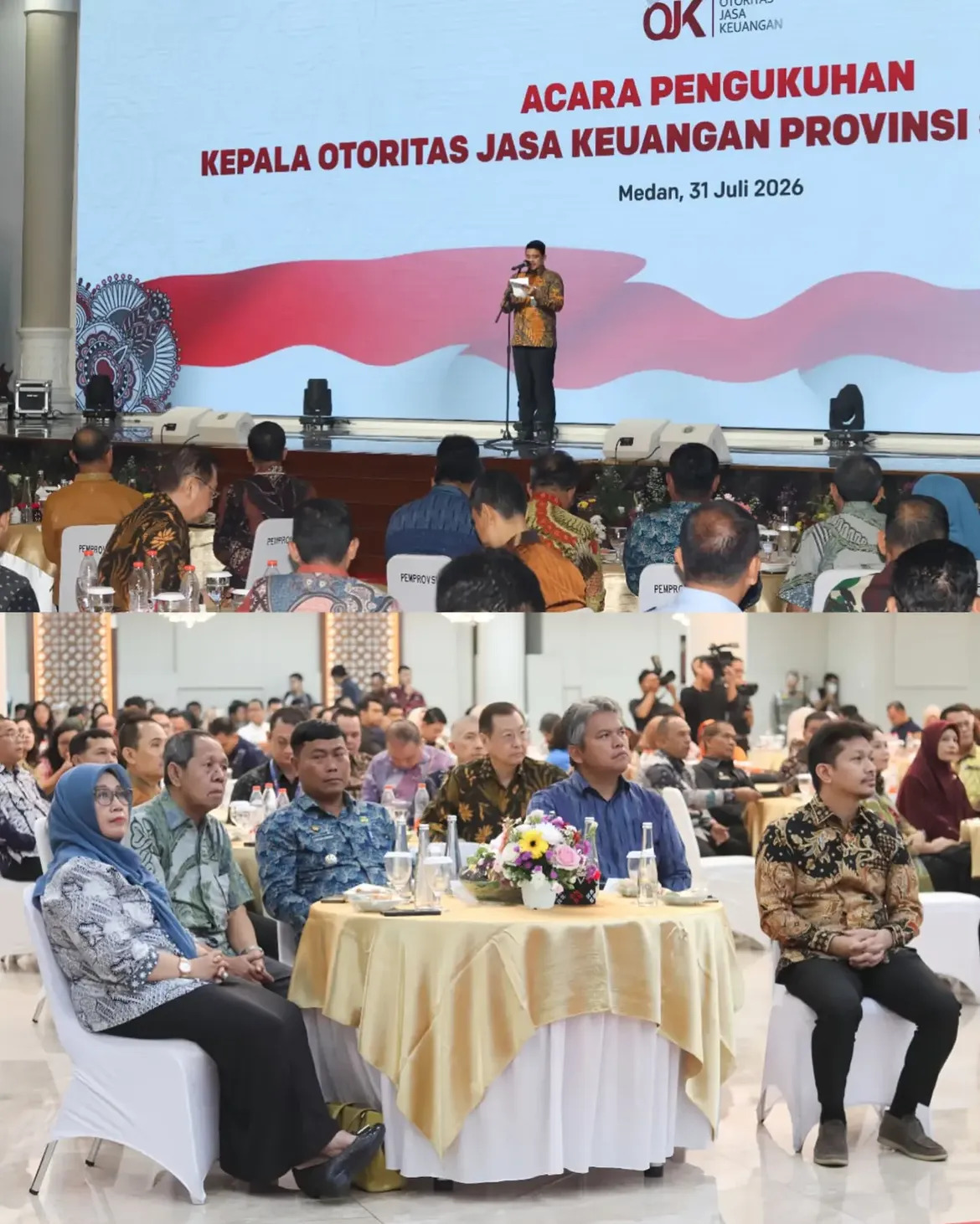 Wakil Bupati Padang Lawas Utara Hadiri Peresmian OJK Provinsi Sumatera Utara