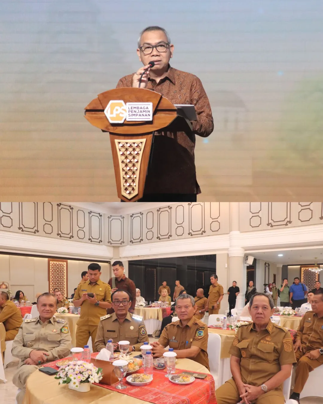 Wakil Bupati Padang Lawas Utara Menghadiri Pengukuhan Lembaga Penjamin Simpanan (LPS) Kantor Perwakilan I Medan