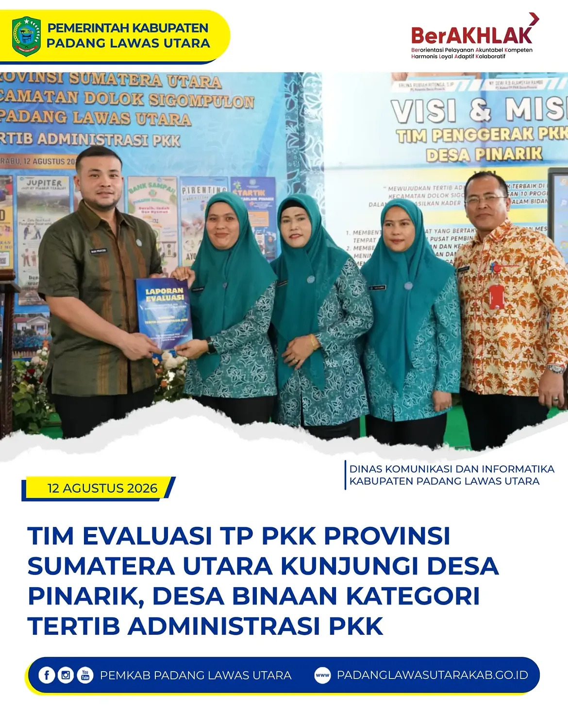 Evaluasi Desa Binaan PKK Tahun 2026 Kategori Tertib Administrasi PKK