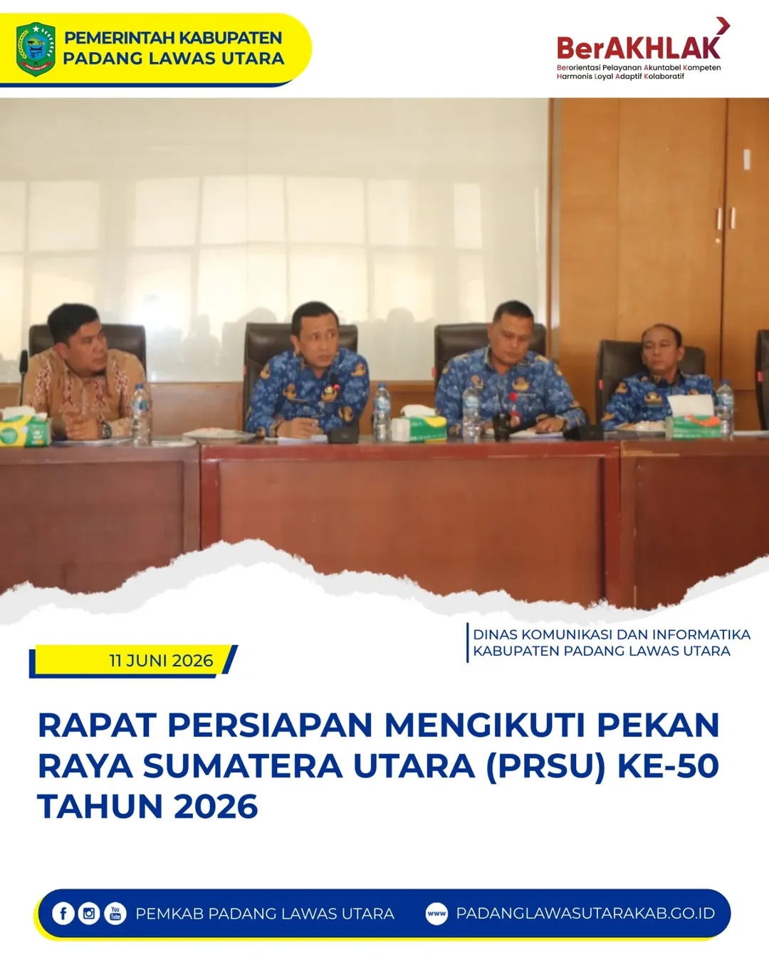 Rapat Persiapan PRSU Ke-50 Tahun 2026