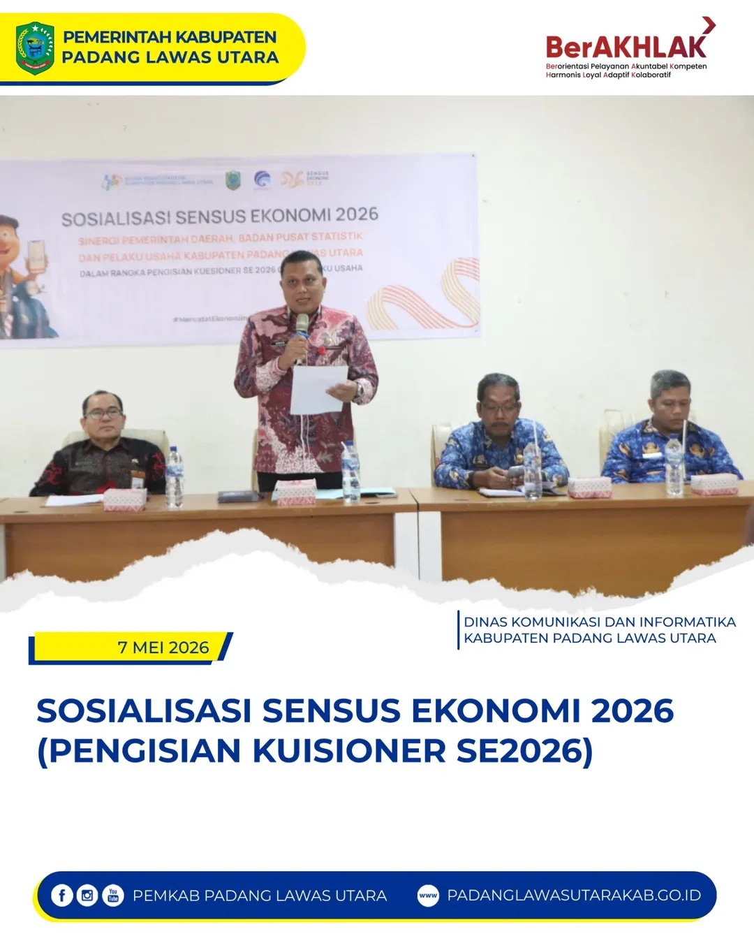 Sosialisasi Sensus Ekonomi Tahun 2026
