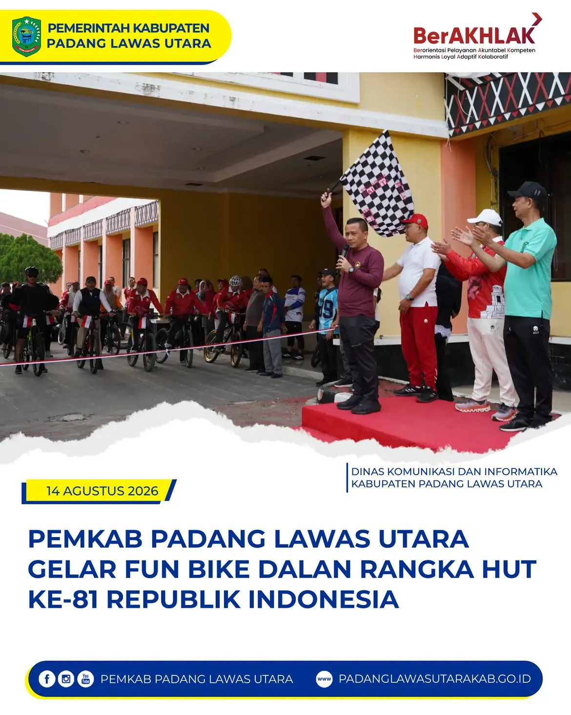 Fun Bike Kemerdekaan Dalam Rangka Memeriahkan HUT RI ke-81